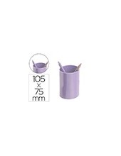 CUBILETE PORTALAPICES ARCHIVO 2000 ECOGREEN 100% RECICLADO MALVA PAST 2