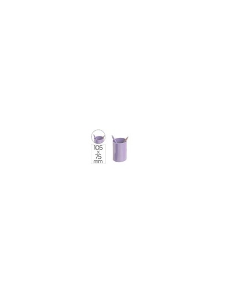 CUBILETE PORTALAPICES ARCHIVO 2000 ECOGREEN 100% RECICLADO MALVA PAST