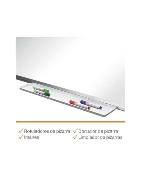 PIZARRA BL.NOBO COMP.PLUS ACERO LACADO MAG.1500X1200MM