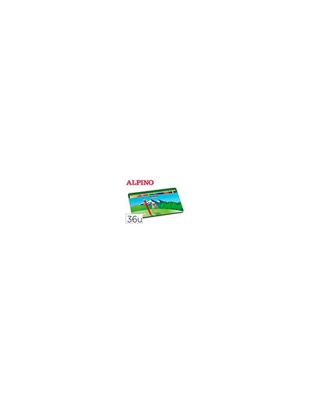 LAPICES ALPINO CAJA MET.DE 36 UD.SURT.