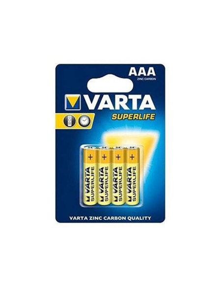PILA VARTA SALINA SUPERLIFE AAA TIPO R-03 4 UD.