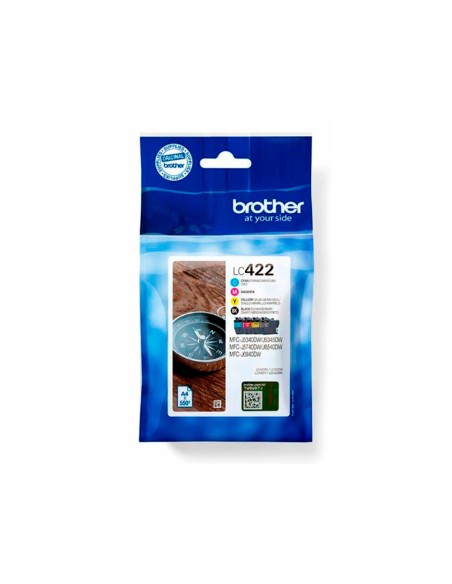 LC-422VAL PACK 4 CARTUCHO BROTHER MFC-J5340DW/MFC-J5740DW N/C/M/A