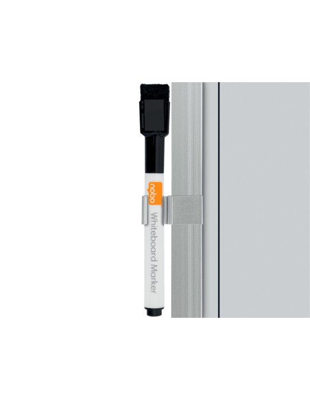 PLANIFICADOR SEMANAL NOBO MAGN.+TABLERO CORCHO HOR.MARCO AL.585X190MM