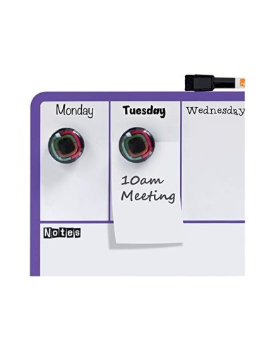 PLANIFICADOR SEMANAL NOBO MAGNETICO VIO.140X360MM