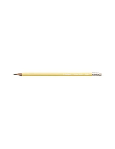 LAPICES GRAFITO GOMA STABILO SWANO MINA 2,2MM DUREZA HB AM. PASTEL