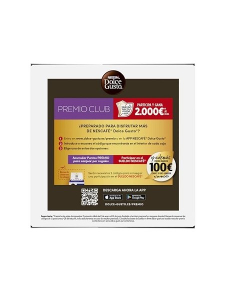 CAFE DOLCE GUSTO ESPRESSO INTENSO DESCAFEINADO INTENS 7  CAJA 16 UD.