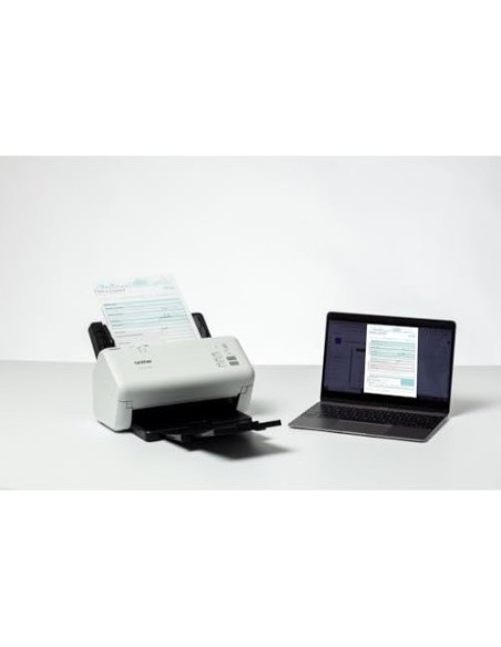ESCANER BROTHER ADS-4300N DOBLE CARA A4 600 PPP 40 PPM USB 2.0