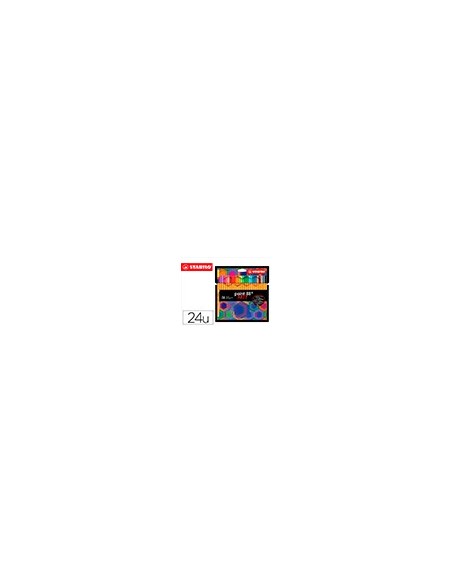 ROTULADOR STABILO POINT 88 FIBRA ARTY LINE  CARTON 24 UD.SURT.