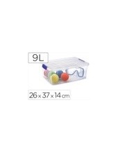 CONTENEDOR PLAST.PLASTICFORTE 9LT.N 29 TPTE.CON T.260X370X140MM 2