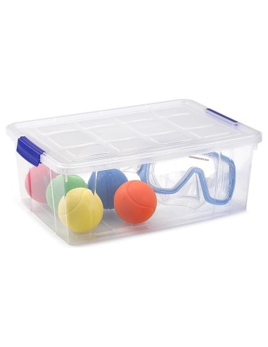 CONTENEDOR PLAST.PLASTICFORTE 9LT.N 29 TPTE.CON T.260X370X140MM