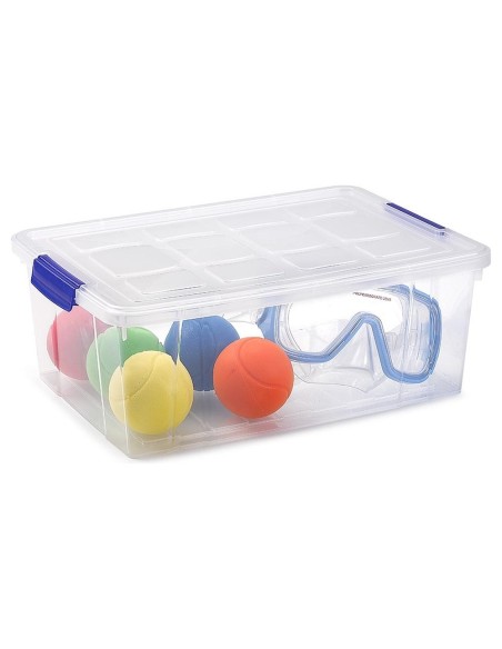 CONTENEDOR PLAST.PLASTICFORTE 9LT.N 29 TPTE.CON T.260X370X140MM
