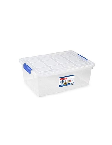 CONTENEDOR PLAST.PLASTICFORTE 9LT.N 29 TPTE.CON T.260X370X140MM