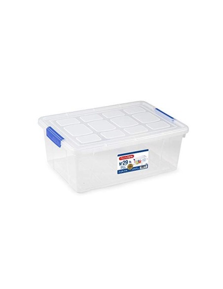 CONTENEDOR PLAST.PLASTICFORTE 9LT.N 29 TPTE.CON T.260X370X140MM