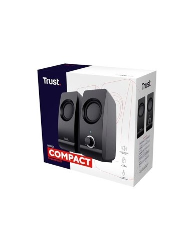 ALTAVOCES TRUST REMO 2.0 16 W CONTROL VOL.USB 2.0 JACK 3.5MM NG.