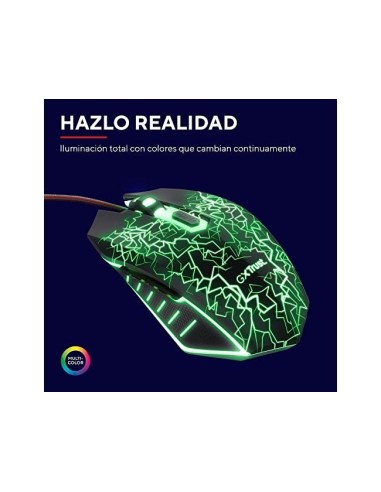 RATON TRUST GXT105X IZZA GAMING OPTICO LED 800-4000 PPP 6B USB NG.