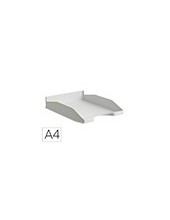BANDEJA ARCHIVO 2000 ECOGREEN PLAST.100% RECICL FORMATOS A4 FL. GRIS 2