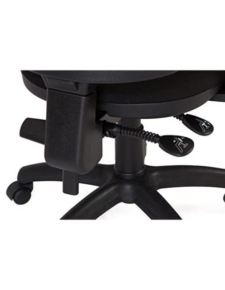 SILLA ROCADA GIRATORIA RD-911 C/ BRAZOS REGULABLES NG.