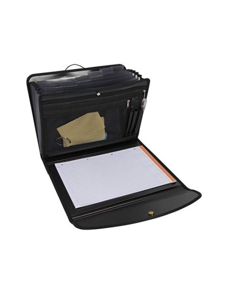 CARPETA EXACOMPTA AQUAREL CLASIFICADORA A4 PP. 6 DEP.PASTEL SURT.