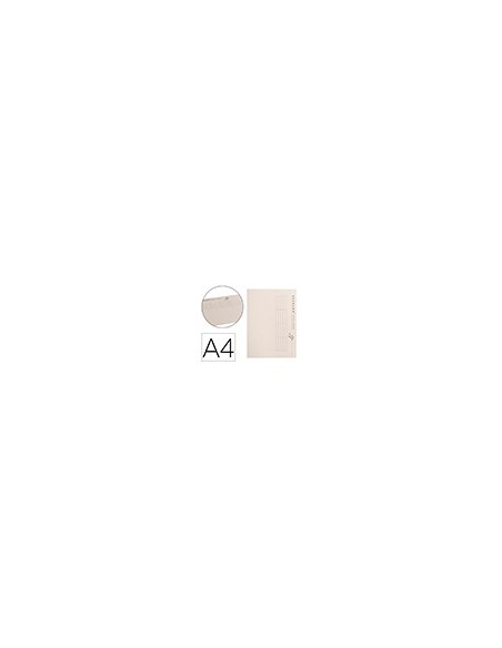 SUBCARPETA CARTULINA TARIFOLD ECO. 226 G/M2 A4 CREMA PK.10 UD.
