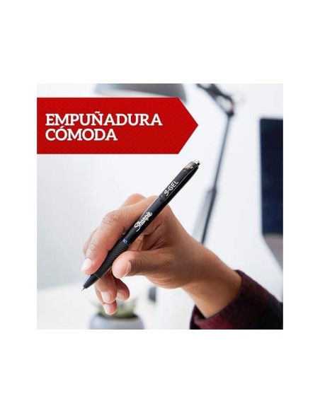 BOLIGRAFO SHARPIE RETRACTIL TINTA GEL 0,7MM AZ.