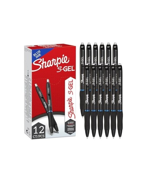 BOLIGRAFO SHARPIE RETRACTIL TINTA GEL 0,7MM AZ.