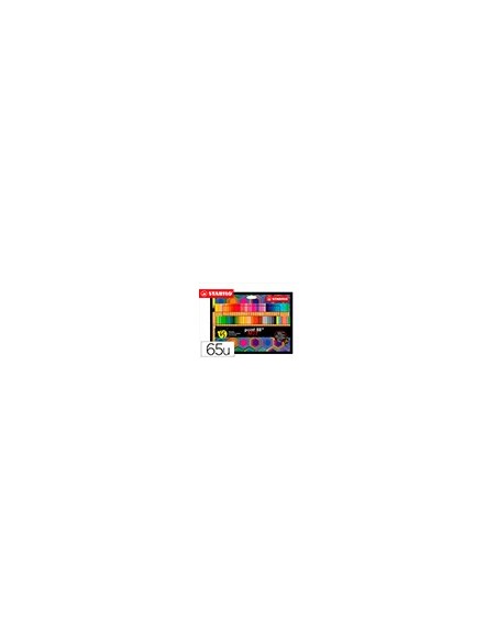 ROTULADOR STABILO POINT 88 FIBRA ARTY LINE  CARTON 65 UD.SURT.