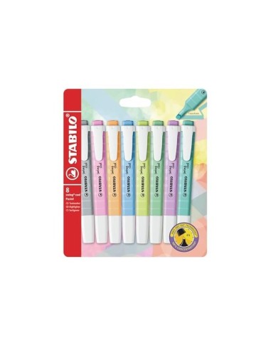 ROTULADOR STABILO FLUOR.SWING COOL PASTEL  8 UD.SURT.