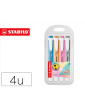 ROTULADOR STABILO FLUOR.SWING COOL PASTEL  4 UD.SURT.