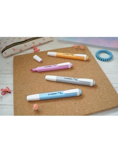 ROTULADOR STABILO FLUOR.SWING COOL PASTEL  4 UD.SURT.