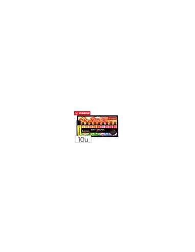 ROTULADOR STABILO BOSS FLUOR.70 ARTY LINE CALIDOS  CARTON 10 UD.COL.