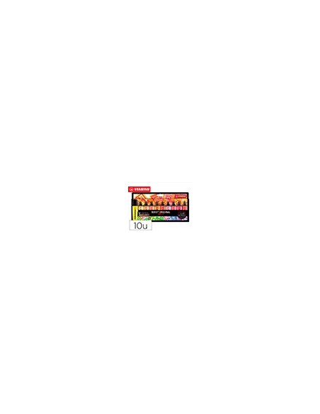 ROTULADOR STABILO BOSS FLUOR.70 ARTY LINE CALIDOS  CARTON 10 UD.COL.