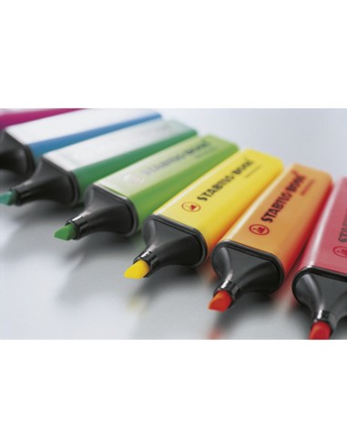 ROTULADOR STABILO BOSS FLUOR.70 ARTY LINE CALIDOS  CARTON 10 UD.COL.