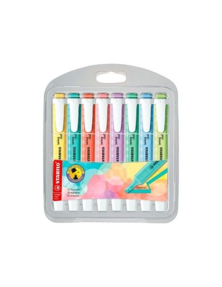 ROTULADOR STABILO FLUOR.SWING COOL PASTEL  8 UD.SURT.