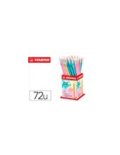 LAPICES GRAFITO GOMA STABILO SWANO MINA 2,2MM DUREZA HB 72 UD.PASTEL 2