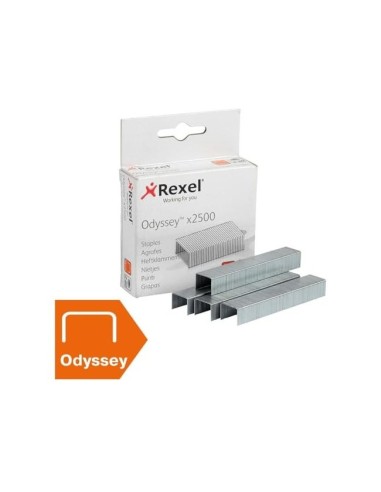 GRAPADORA REXEL ODYSSEY MET.DE GRAPADO 60H. GRAPAS ODYSSEY PLATA
