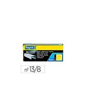 GRAPAS RAPID CLAVADORA 13/ 8 MM. GALVANIZADAS CAJA DE 5000 2
