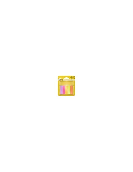 BLOC NOTAS ADH. QUITA PON POST-IT MININOTAS 15 X 50MM 50H. PK. 5 UD.
