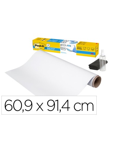 PIZARRA BL.POST-IT SUPER STICKY FLEX ROLLO ADH.REMOV.60,9X91,4 CM