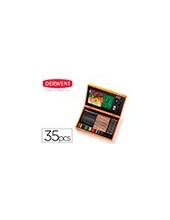 ESTUCHE PINTURA DERWENT ACADEMY MADERA LAPICES 35 PIEZAS 2
