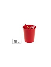 PAPELERA PLAST.ARCHIVO 2000 ECOGREEN 100% RECICLADA 18LT.RJ. 290X310 2