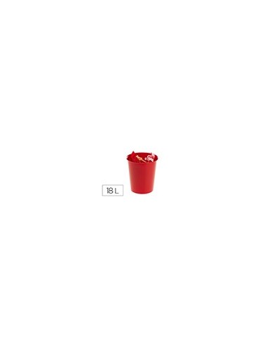 PAPELERA PLAST.ARCHIVO 2000 ECOGREEN 100% RECICLADA 18LT.RJ. 290X310