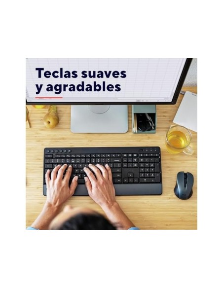 SET TECLADO+RATON TRUST TREZO INALAMBRICO ECO USB MICRO NG.