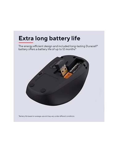 RATON TRUST YVI+ OPTICO INALAM. ECO 4 BOT. 800/1600 DPI USB 2.0 NG.
