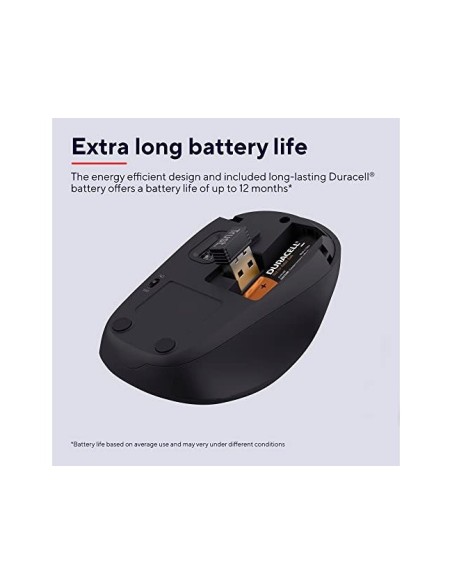 RATON TRUST YVI+ OPTICO INALAM. ECO 4 BOT. 800/1600 DPI USB 2.0 NG.