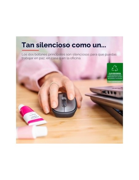 RATON TRUST YVI+ OPTICO INALAM. ECO 4 BOT. 800/1600 DPI USB 2.0 NG.