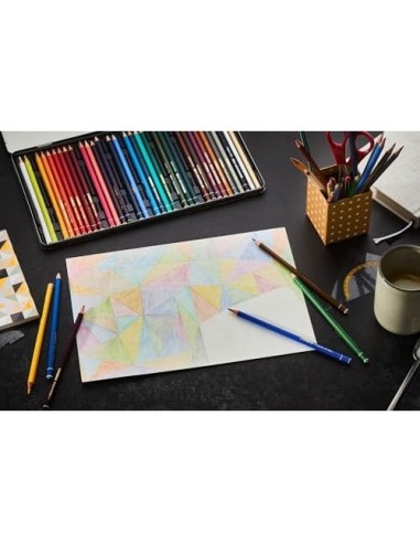 LAPICES STABILO ACUARELABLES ORIGINAL ARTY  METALICO 24 SURT.