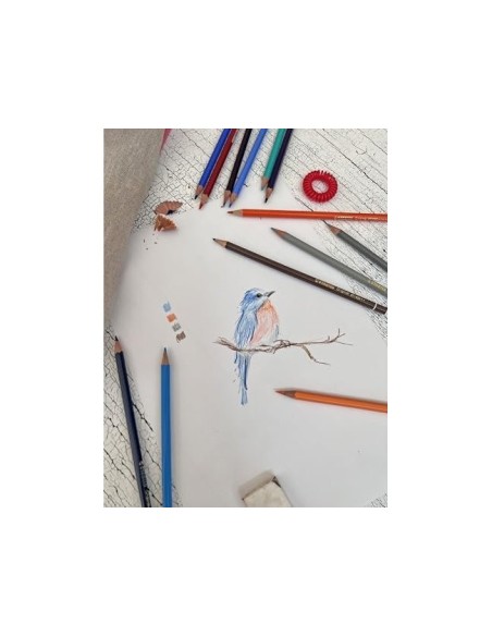 LAPICES STABILO ACUARELABLES ORIGINAL ARTY  METALICO 24 SURT.