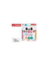 SET STABILO PASTEL LOVE MINIWORLD PEN 68/POINT 88/BOSS 18 UD.SURTIDAS 2