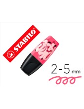 ROTULADOR STABILO BOSS MINI FLUOR.BY SNOOZE ONE ROSA