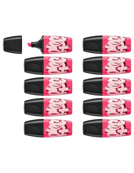 ROTULADOR STABILO BOSS MINI FLUOR.BY SNOOZE ONE ROSA